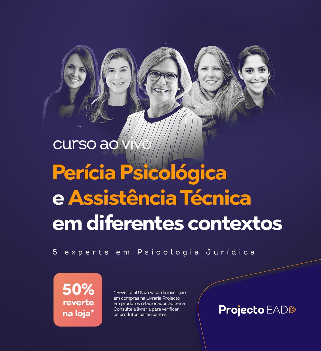 Curso EAD | Curso Perícia Psicológica e Assistência Técnica em diferentes contextos