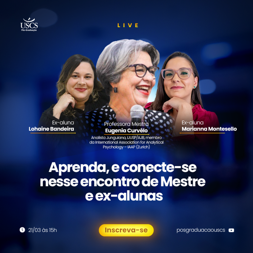 Mestre e ex-Alunas: Compartilhando experiências com a Psicologia Junguiana